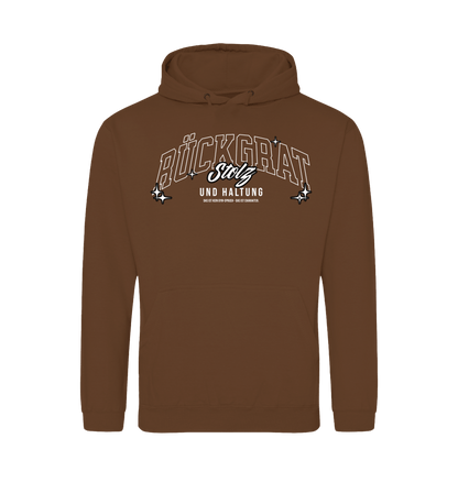 Caramel Toffee Printed Hoody Front