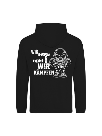 Knockout Collection Box Hoodie wir spielen nicht wir kämpfen