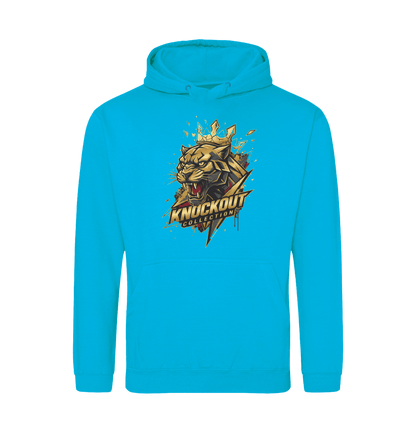 Hawaiian Blue Printed Hoody Front