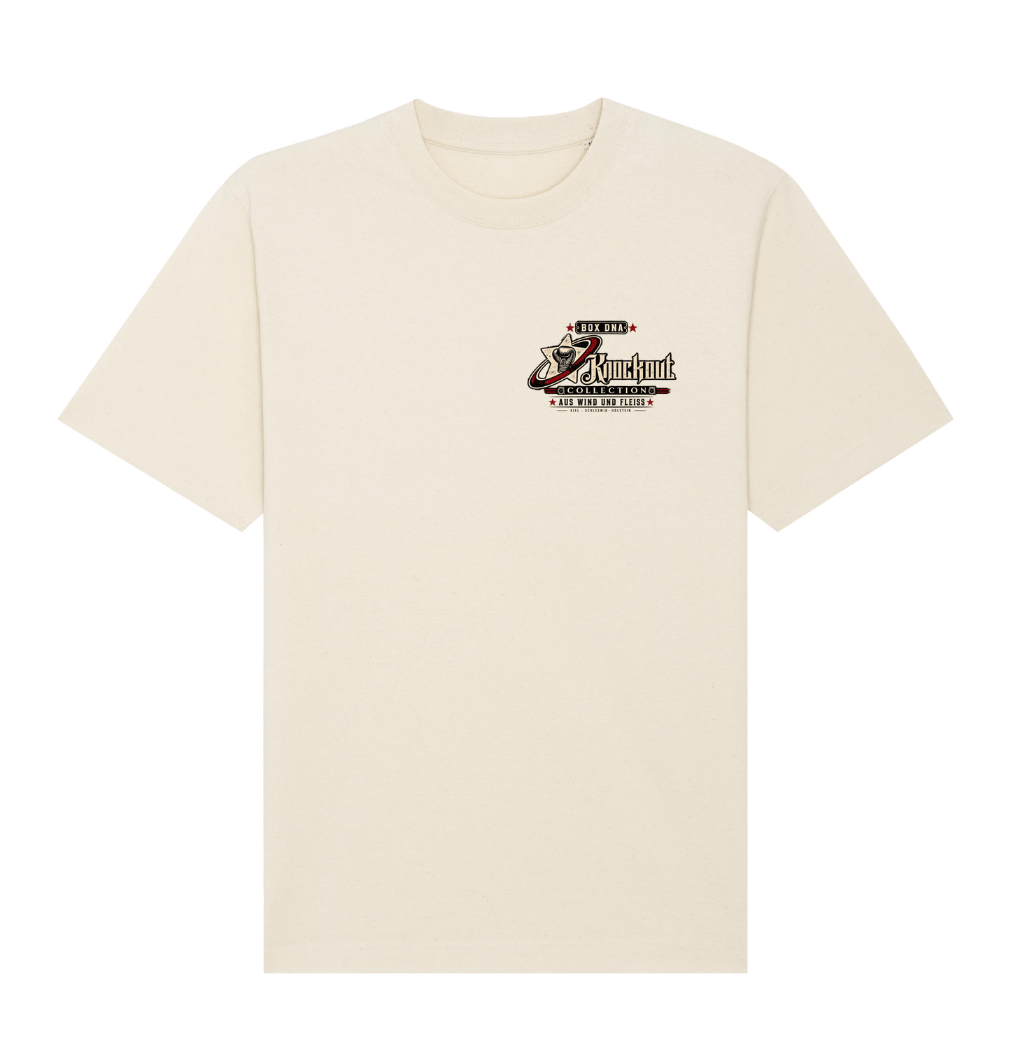 Natural Raw Printed T-shirt Front
