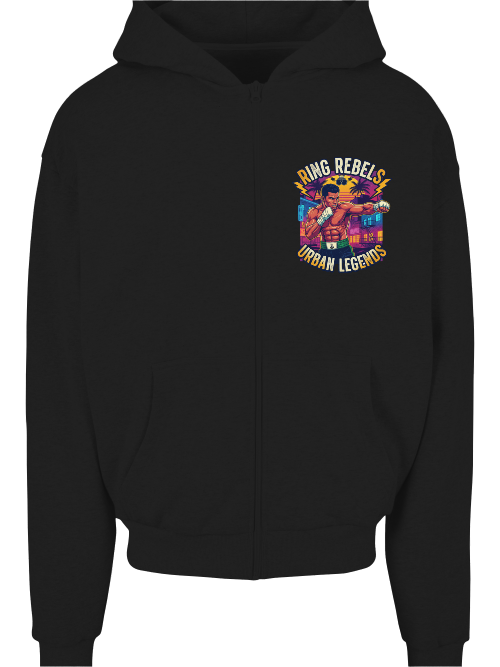 Ultra Heavy Zip Hoody Boxen | Ring Rebels