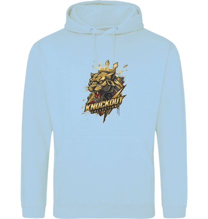 Ice Blue Printed Hoody Front