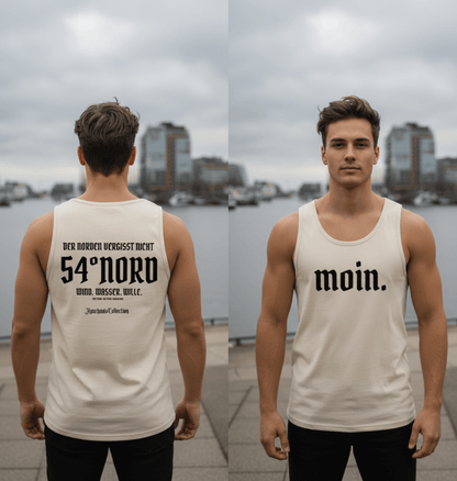 Tank Top Der Norden vergisst nicht Gischt Rückansicht Print Knockout Collection 54° Nord