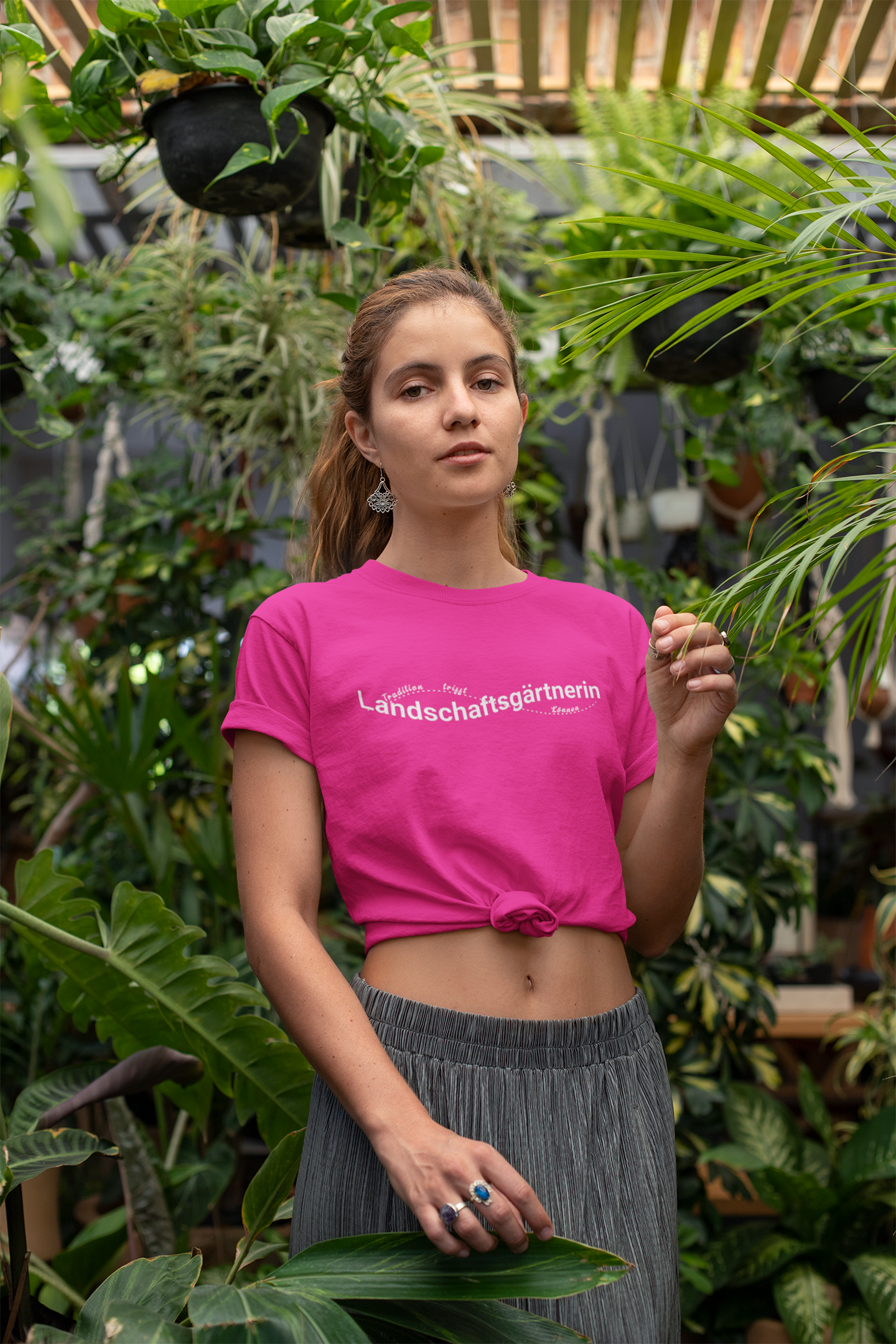 Oswald Gärten | T-Shirt Landschaftsgärtnerin 