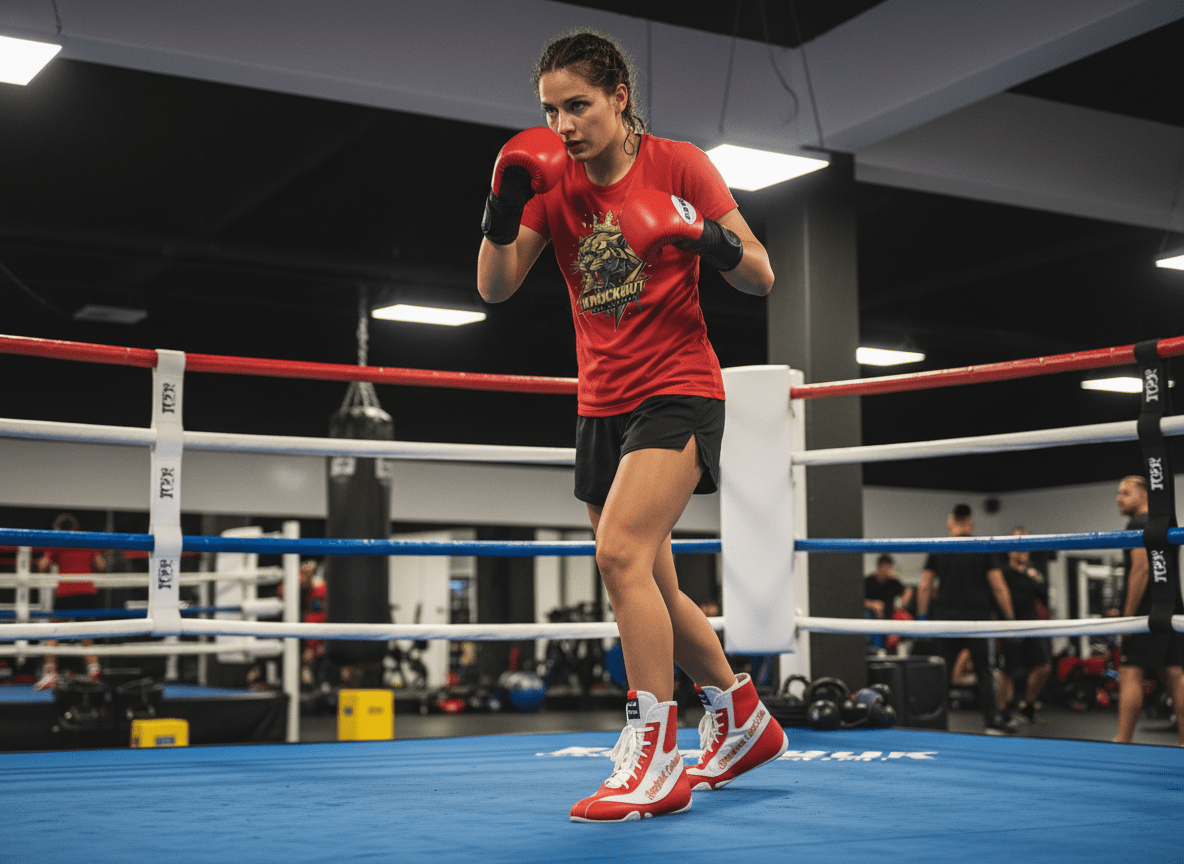 T-Shirt Classic Boxen | Panther Bild 4 Knockout Collection Boxsport