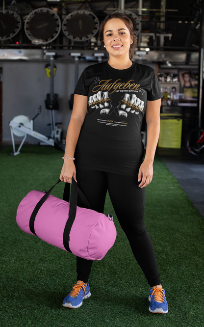 Box-Shirt Aufgeben ist keine Option | Knockout Collection | Boxwear | Streetwear | Boxkleidung 