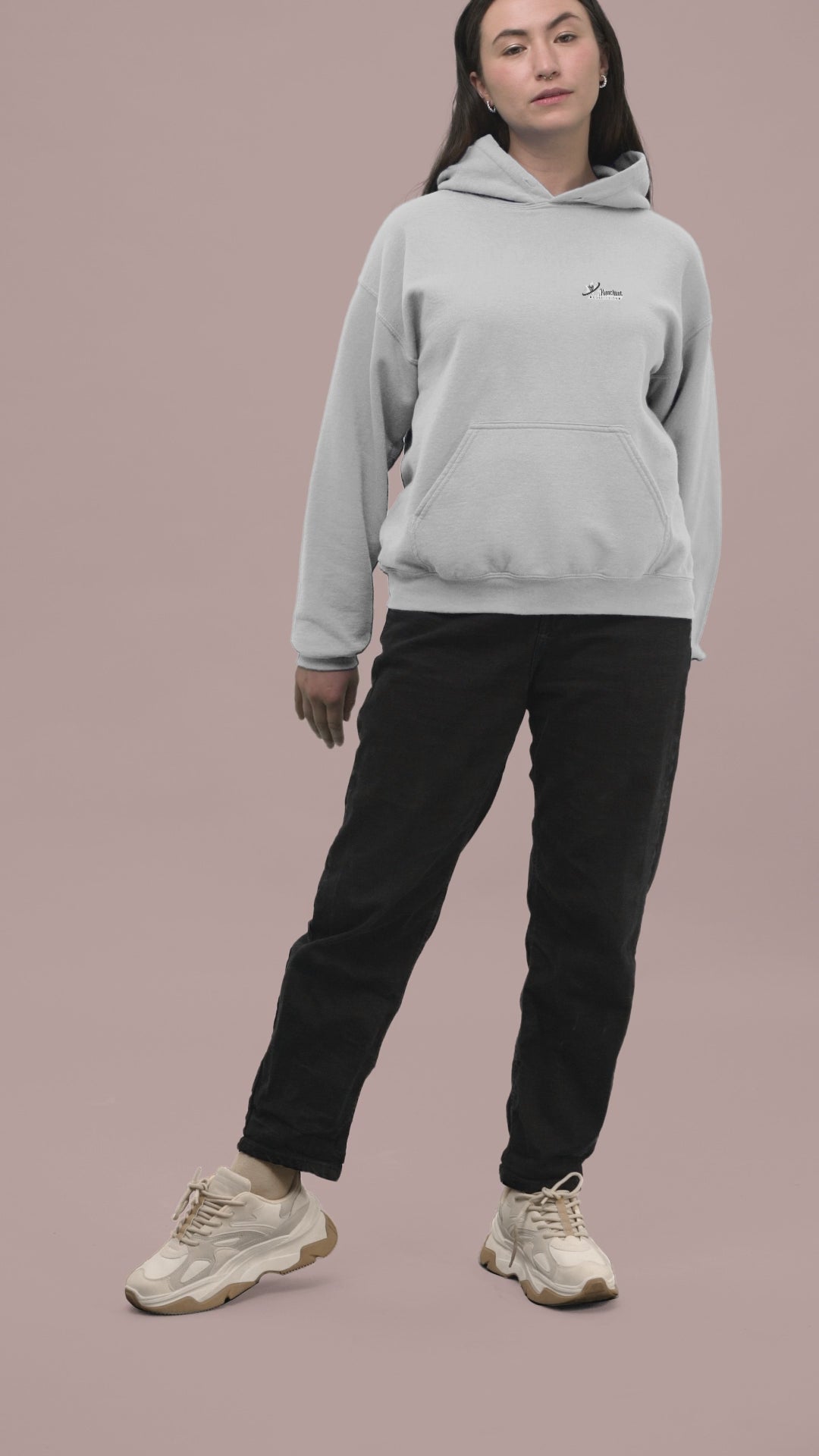 Girlie College Hoodie | Boxing Queen