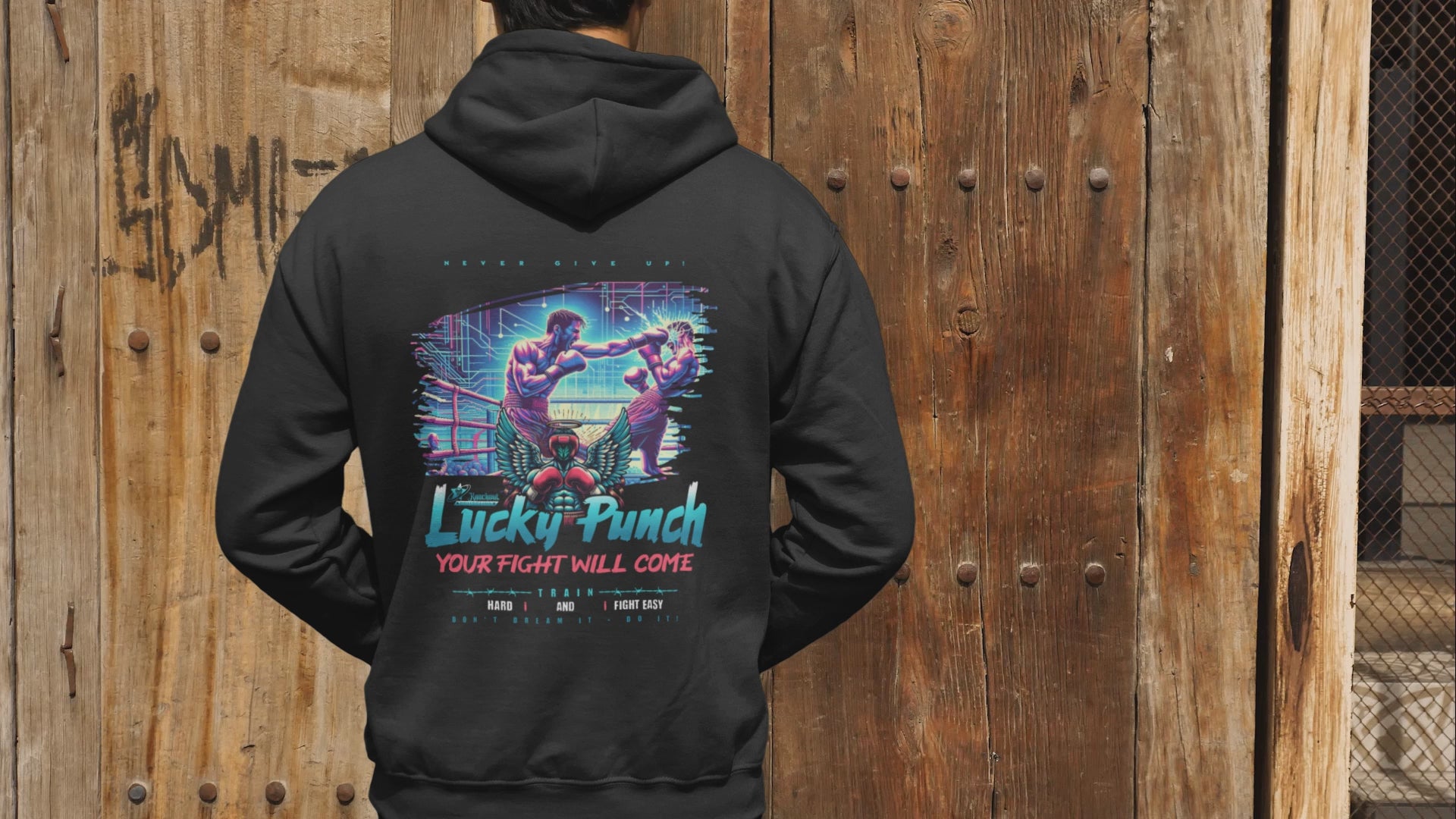 Box-Hoodie Lucky Punch