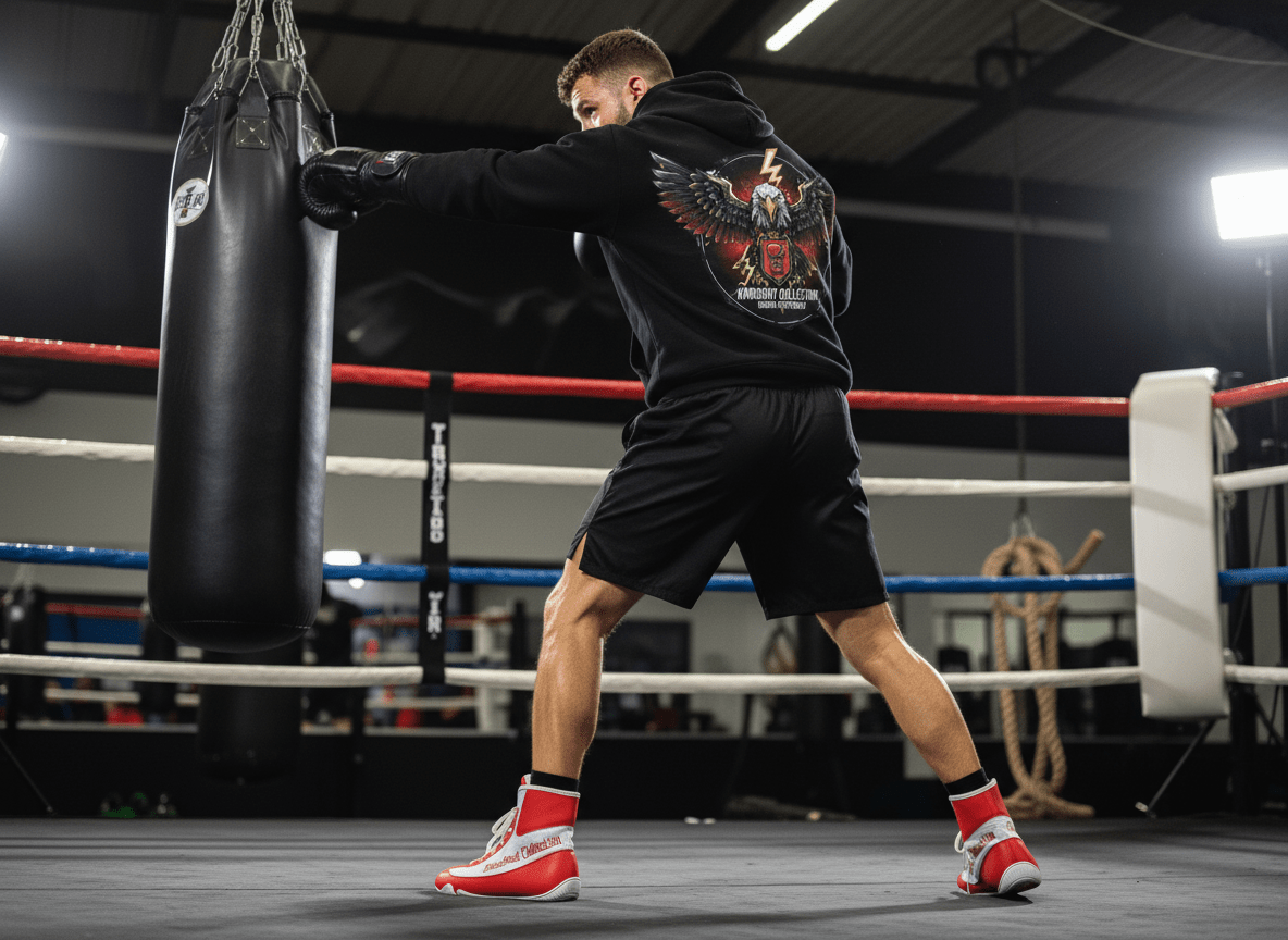 College Hoodie Boxen | Streetwear Bild 2 Knockout Collection Boxsport