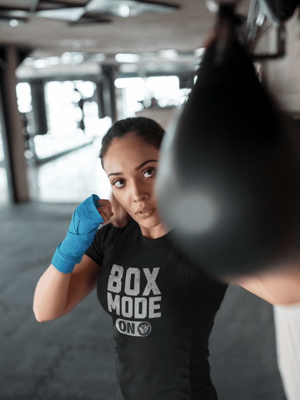 T-Shirt Classic Boxen | Box Mode on Bild 2 Knockout Collection Boxsport