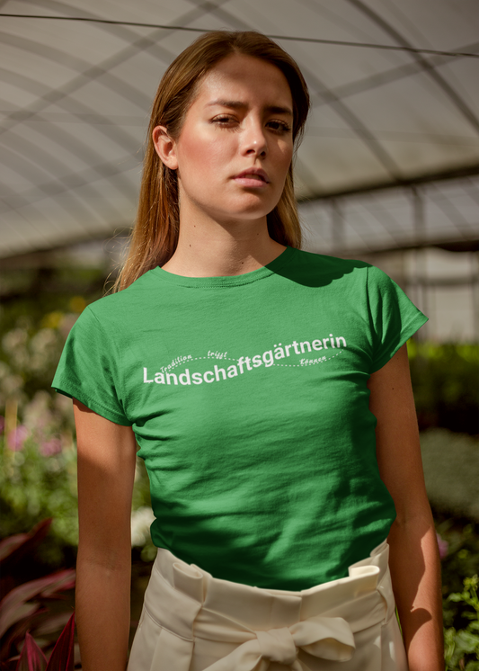 Oswald Gärten | T-Shirt Landschaftsgärtnerin 